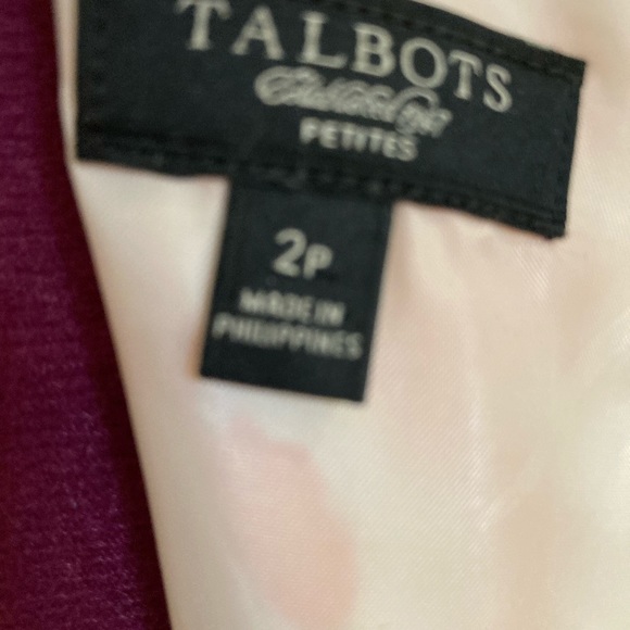 Talbots sz 2 Floral Dress. - Picture 4 of 4